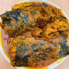 Banga soup with Catfish 